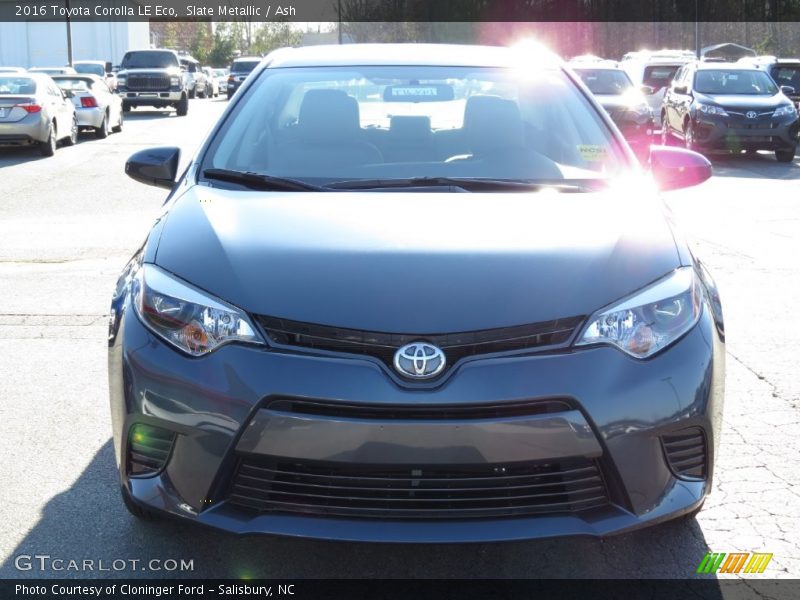 Slate Metallic / Ash 2016 Toyota Corolla LE Eco