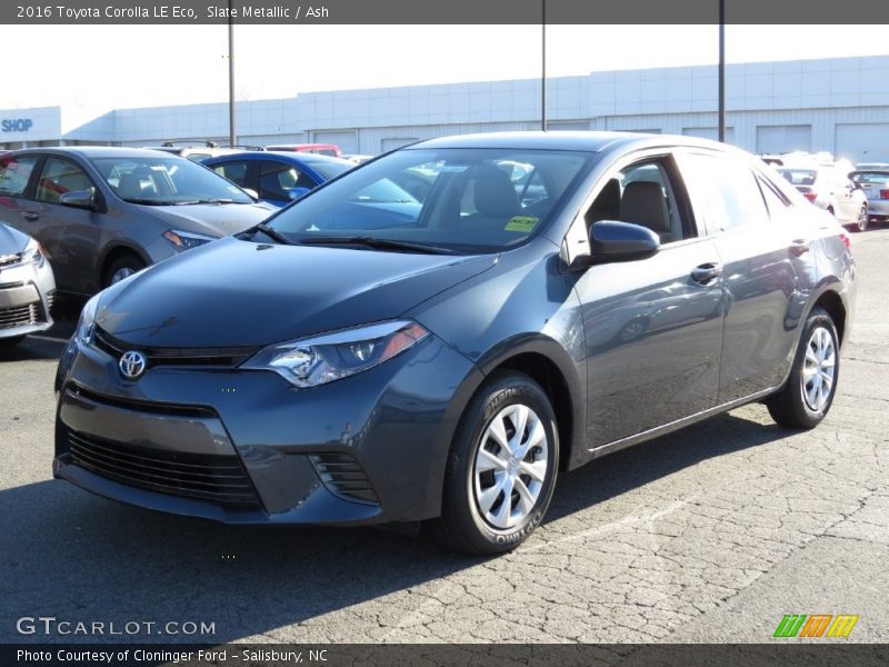 Slate Metallic / Ash 2016 Toyota Corolla LE Eco
