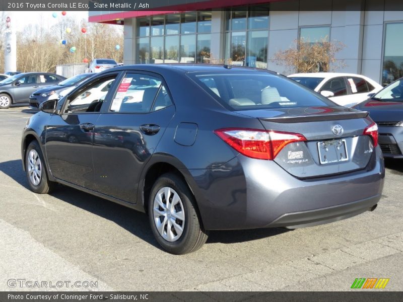 Slate Metallic / Ash 2016 Toyota Corolla LE Eco