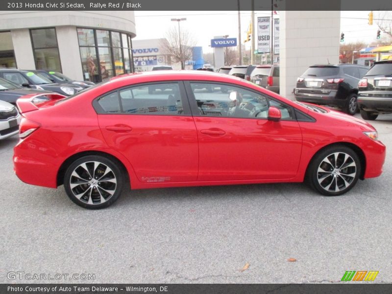 Rallye Red / Black 2013 Honda Civic Si Sedan