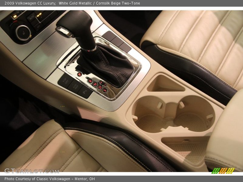White Gold Metallic / Cornsilk Beige Two-Tone 2009 Volkswagen CC Luxury