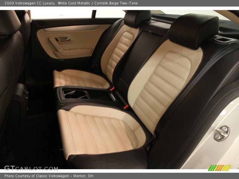 White Gold Metallic / Cornsilk Beige Two-Tone 2009 Volkswagen CC Luxury