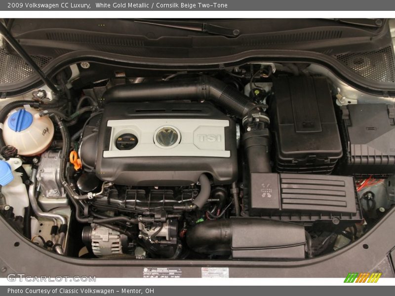 White Gold Metallic / Cornsilk Beige Two-Tone 2009 Volkswagen CC Luxury