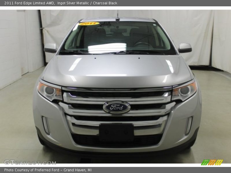Ingot Silver Metallic / Charcoal Black 2011 Ford Edge Limited AWD