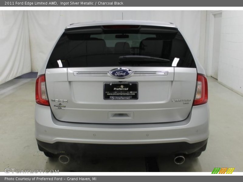 Ingot Silver Metallic / Charcoal Black 2011 Ford Edge Limited AWD