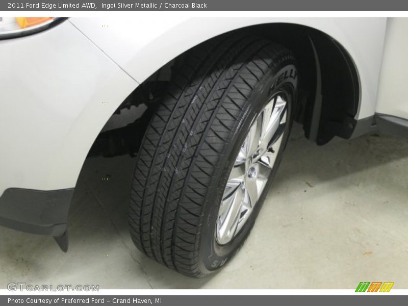 Ingot Silver Metallic / Charcoal Black 2011 Ford Edge Limited AWD