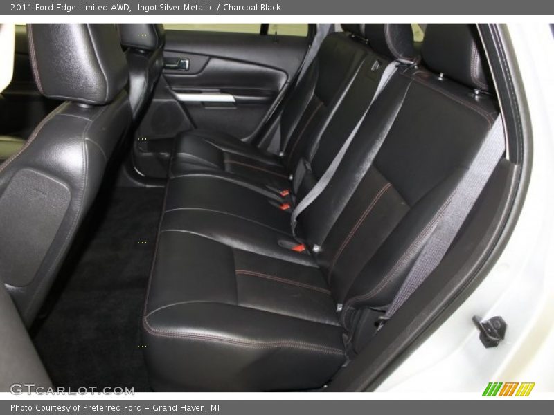 Ingot Silver Metallic / Charcoal Black 2011 Ford Edge Limited AWD