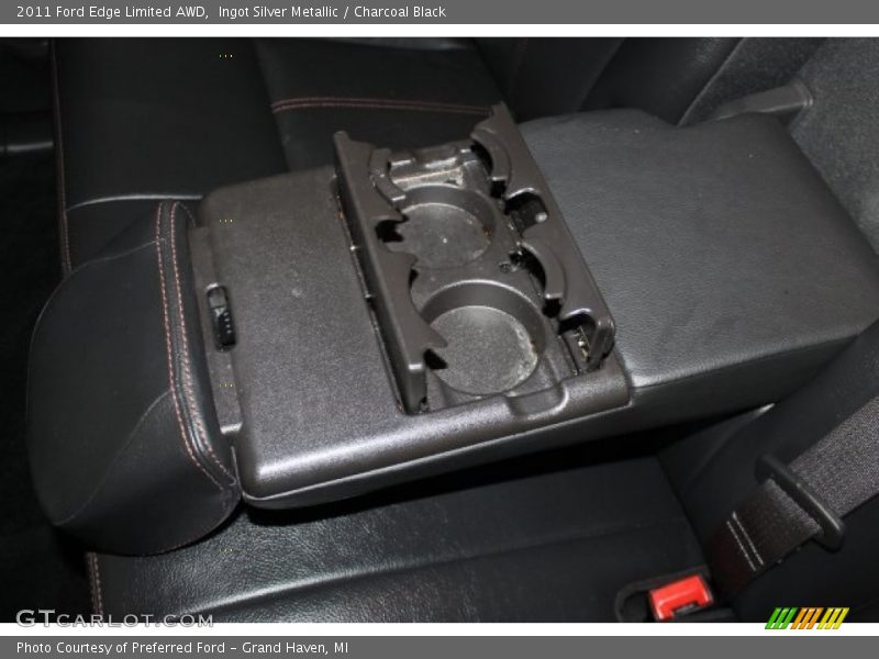 Ingot Silver Metallic / Charcoal Black 2011 Ford Edge Limited AWD