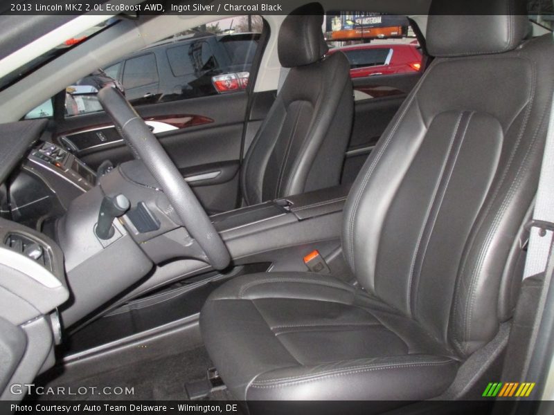 Ingot Silver / Charcoal Black 2013 Lincoln MKZ 2.0L EcoBoost AWD