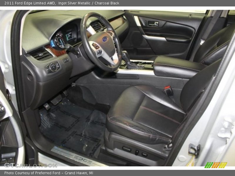 Ingot Silver Metallic / Charcoal Black 2011 Ford Edge Limited AWD