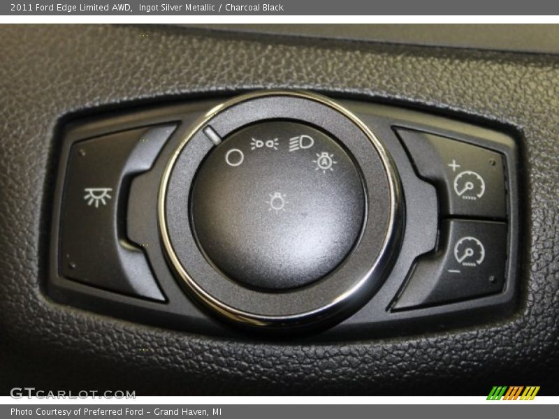 Ingot Silver Metallic / Charcoal Black 2011 Ford Edge Limited AWD
