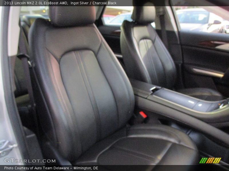 Ingot Silver / Charcoal Black 2013 Lincoln MKZ 2.0L EcoBoost AWD