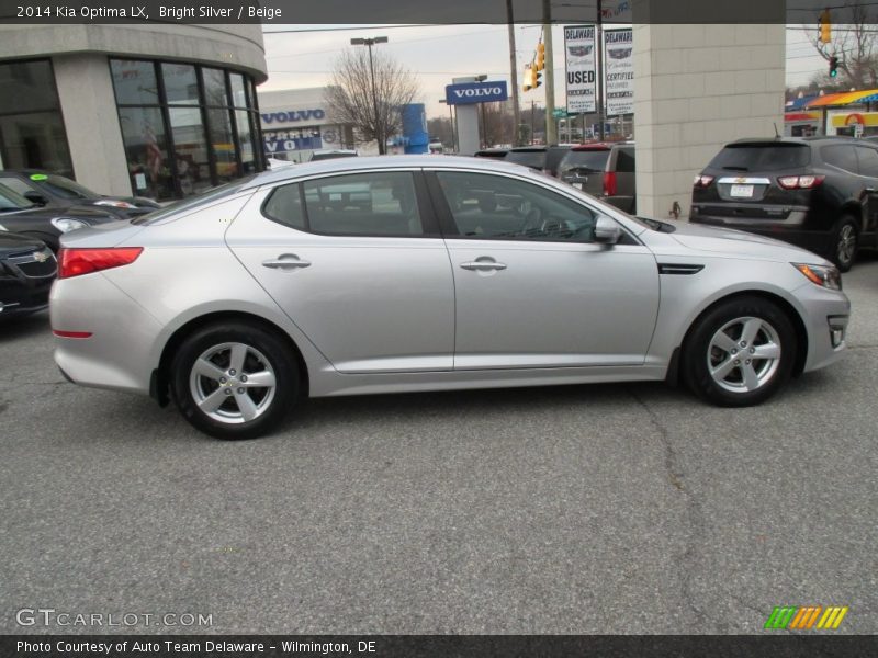 Bright Silver / Beige 2014 Kia Optima LX