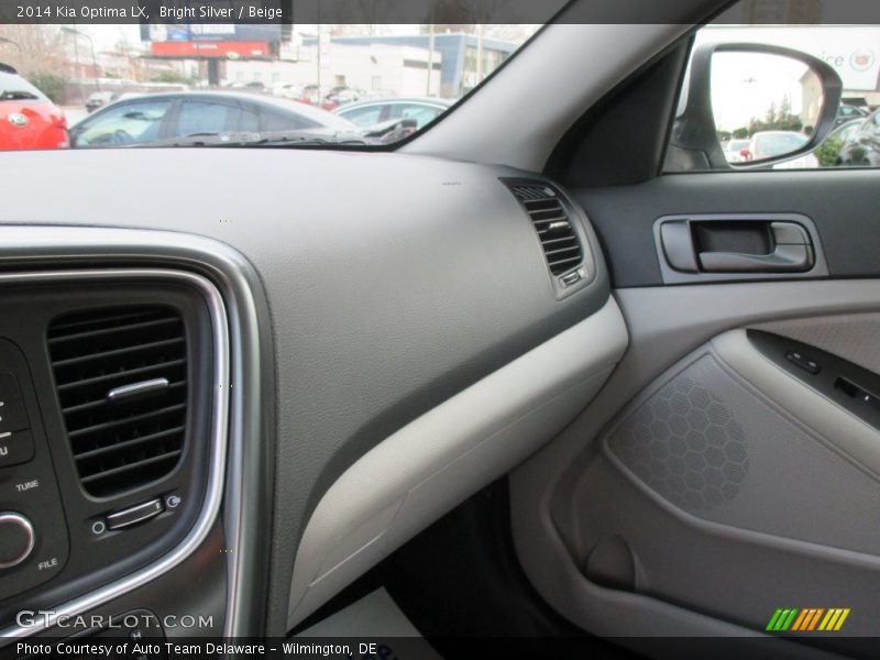Bright Silver / Beige 2014 Kia Optima LX