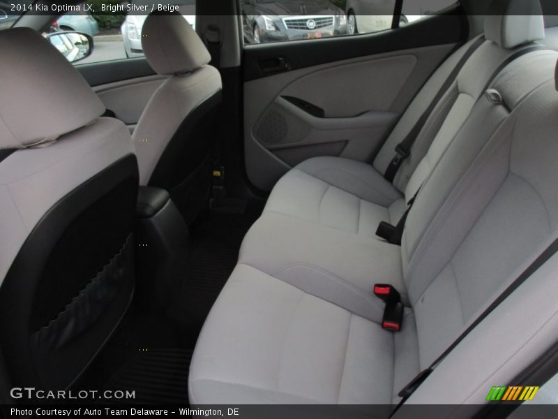 Bright Silver / Beige 2014 Kia Optima LX