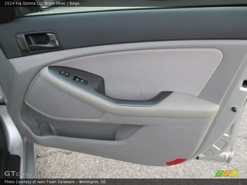 Bright Silver / Beige 2014 Kia Optima LX
