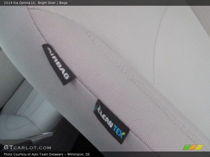 Bright Silver / Beige 2014 Kia Optima LX