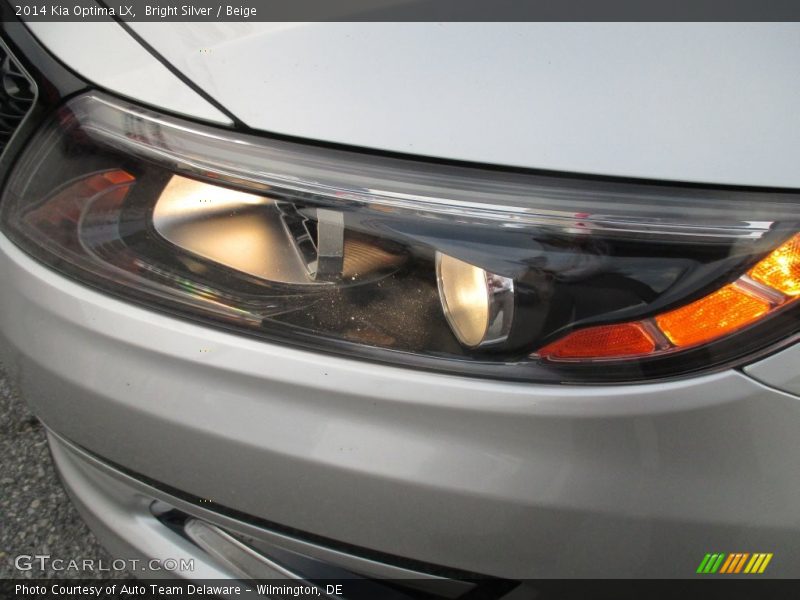 Bright Silver / Beige 2014 Kia Optima LX