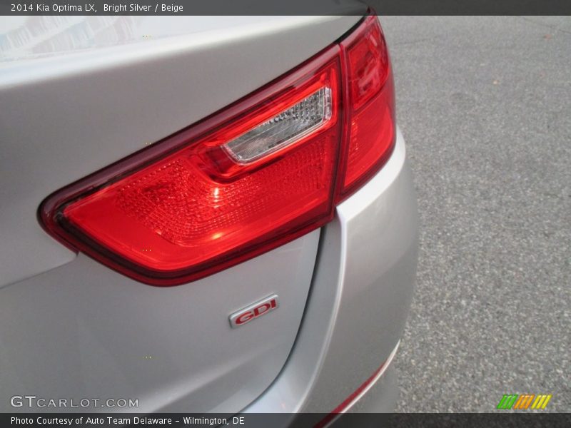 Bright Silver / Beige 2014 Kia Optima LX