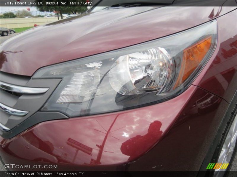 Basque Red Pearl II / Gray 2012 Honda CR-V EX