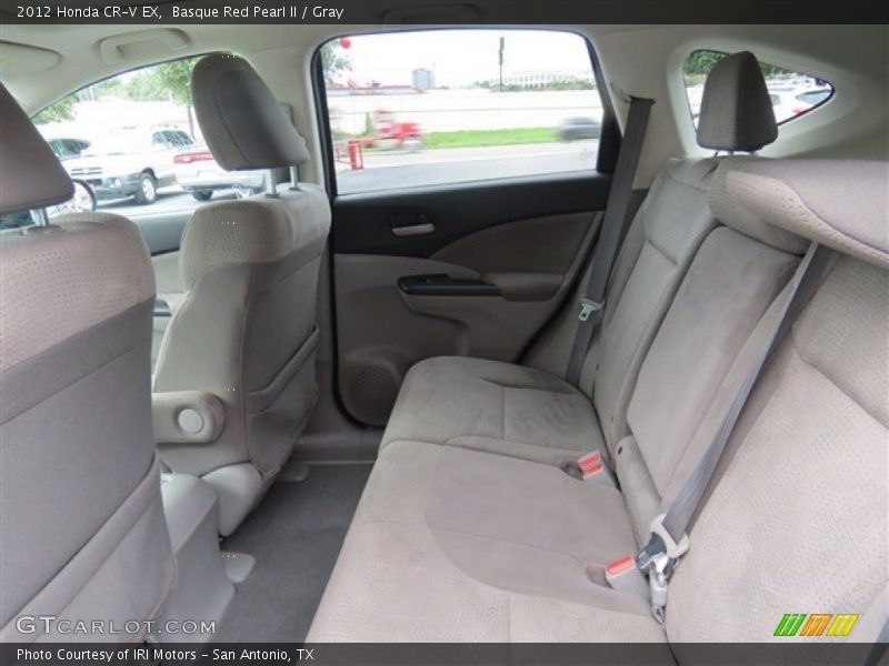 Basque Red Pearl II / Gray 2012 Honda CR-V EX