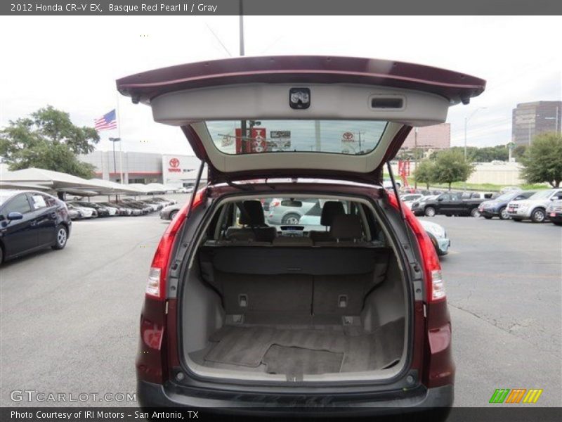 Basque Red Pearl II / Gray 2012 Honda CR-V EX