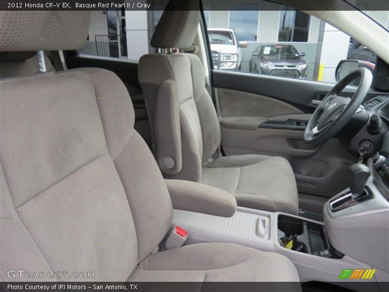 Basque Red Pearl II / Gray 2012 Honda CR-V EX