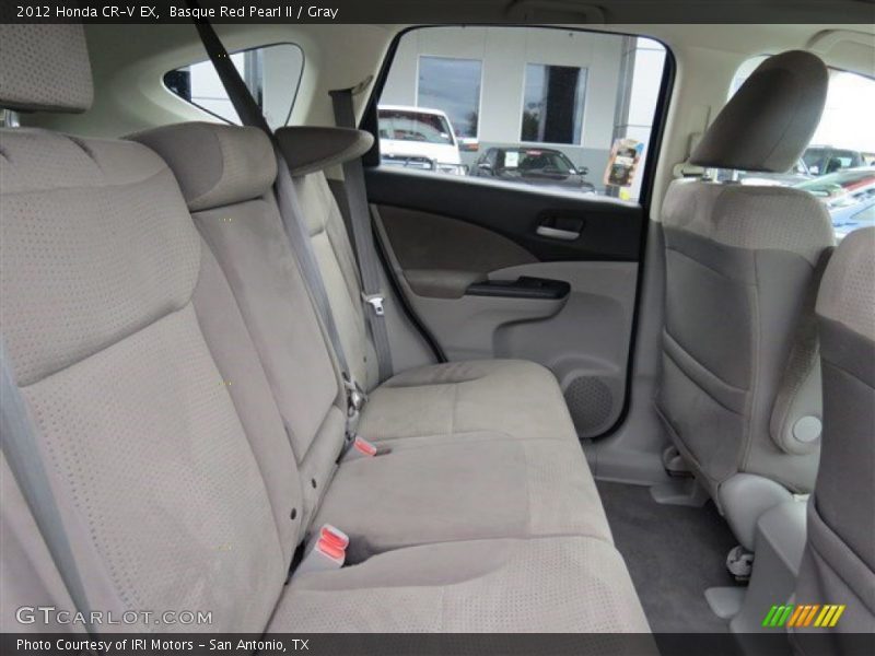 Basque Red Pearl II / Gray 2012 Honda CR-V EX