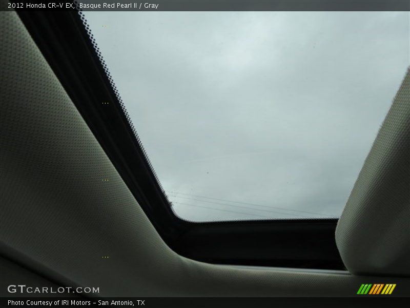 Basque Red Pearl II / Gray 2012 Honda CR-V EX
