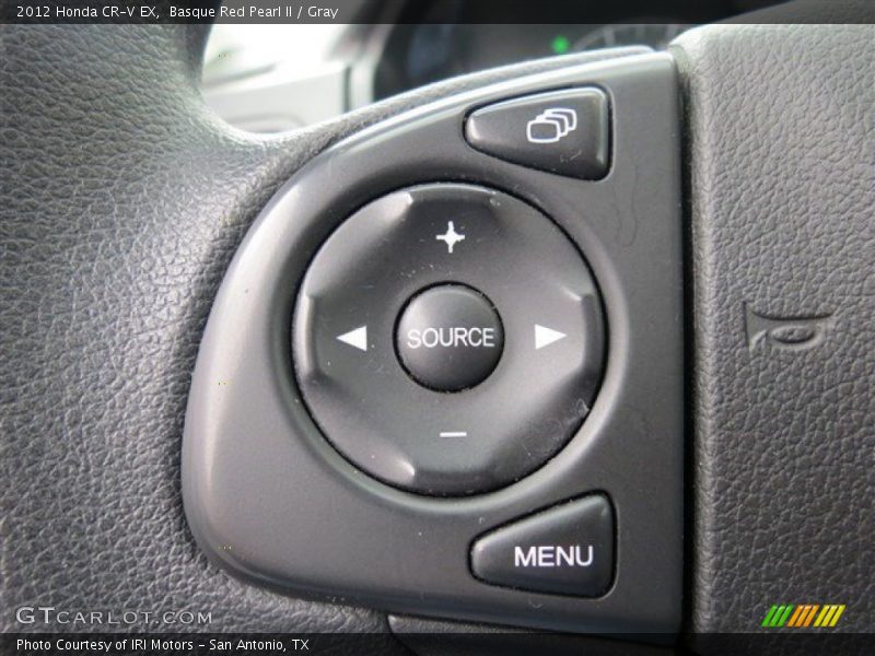Basque Red Pearl II / Gray 2012 Honda CR-V EX
