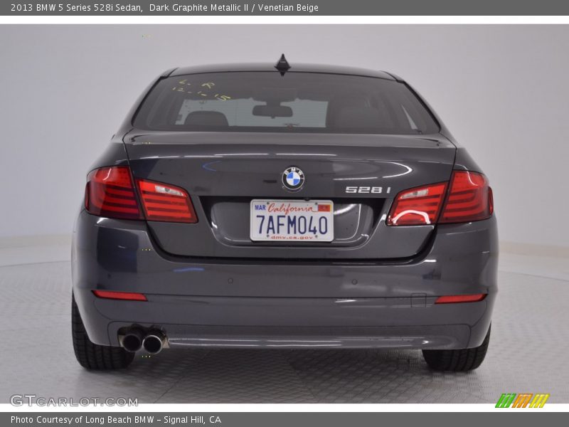 Dark Graphite Metallic II / Venetian Beige 2013 BMW 5 Series 528i Sedan