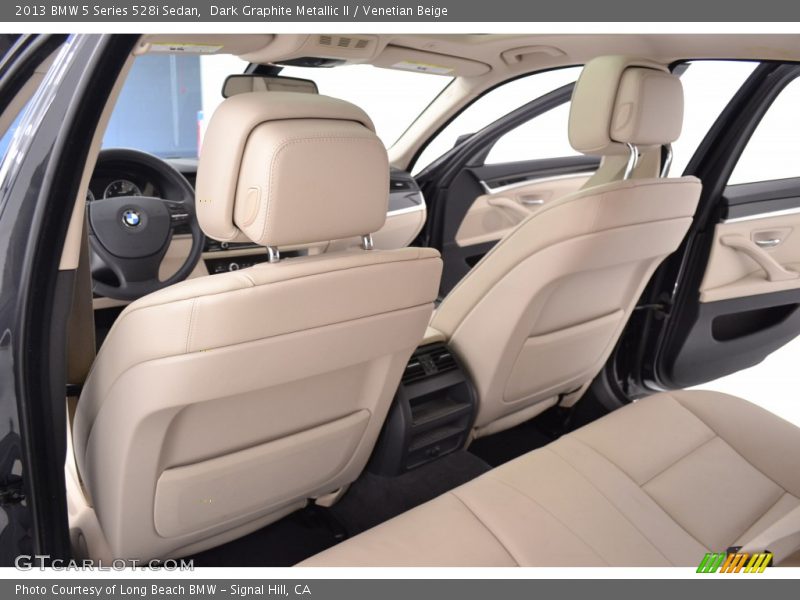 Dark Graphite Metallic II / Venetian Beige 2013 BMW 5 Series 528i Sedan