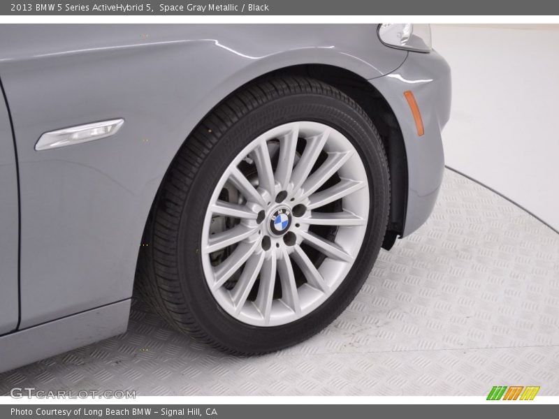 Space Gray Metallic / Black 2013 BMW 5 Series ActiveHybrid 5