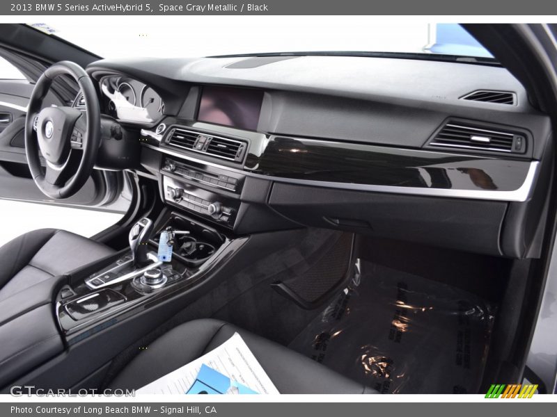 Space Gray Metallic / Black 2013 BMW 5 Series ActiveHybrid 5