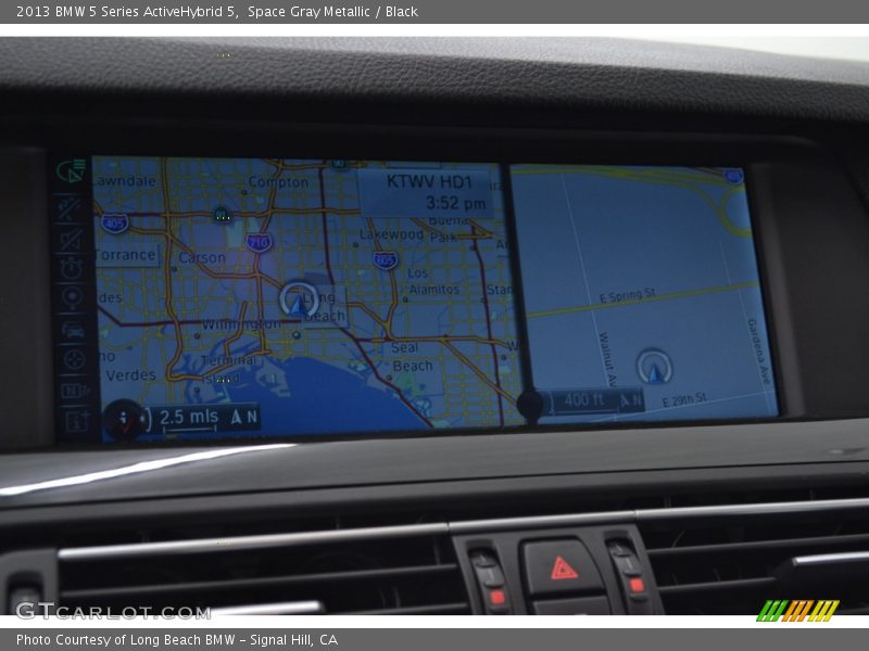 Space Gray Metallic / Black 2013 BMW 5 Series ActiveHybrid 5