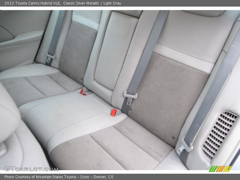 Classic Silver Metallic / Light Gray 2013 Toyota Camry Hybrid XLE