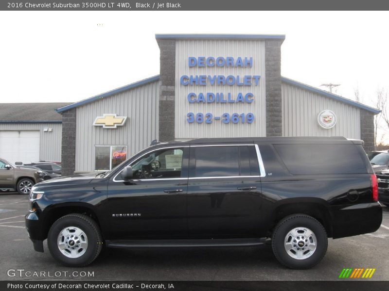 Black / Jet Black 2016 Chevrolet Suburban 3500HD LT 4WD