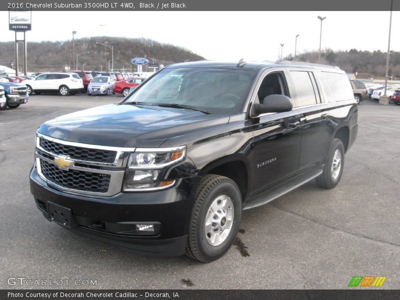 Black / Jet Black 2016 Chevrolet Suburban 3500HD LT 4WD