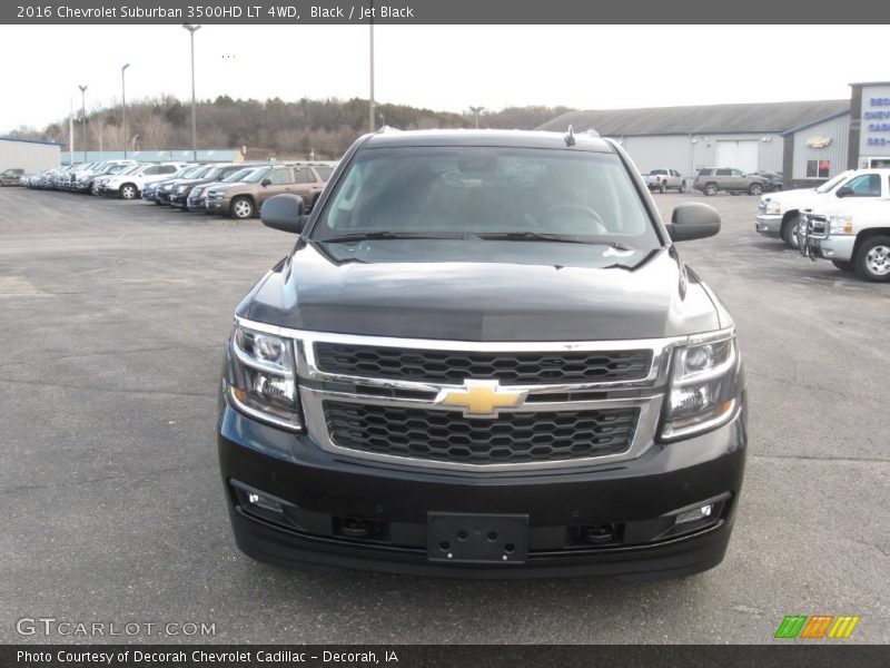 Black / Jet Black 2016 Chevrolet Suburban 3500HD LT 4WD