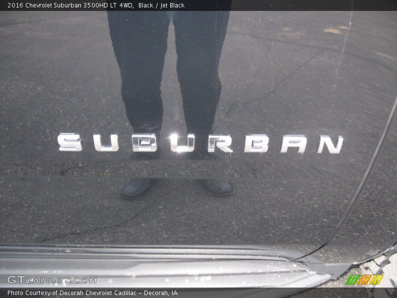 Black / Jet Black 2016 Chevrolet Suburban 3500HD LT 4WD