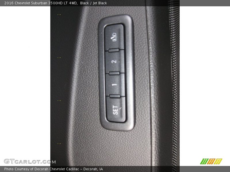 Black / Jet Black 2016 Chevrolet Suburban 3500HD LT 4WD