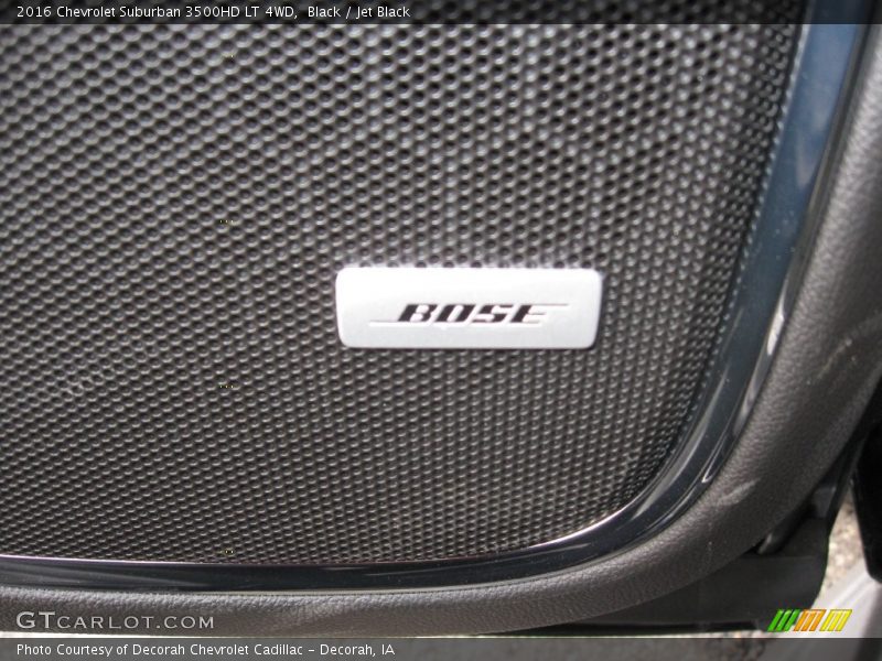 Black / Jet Black 2016 Chevrolet Suburban 3500HD LT 4WD
