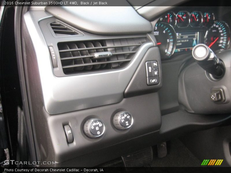 Black / Jet Black 2016 Chevrolet Suburban 3500HD LT 4WD
