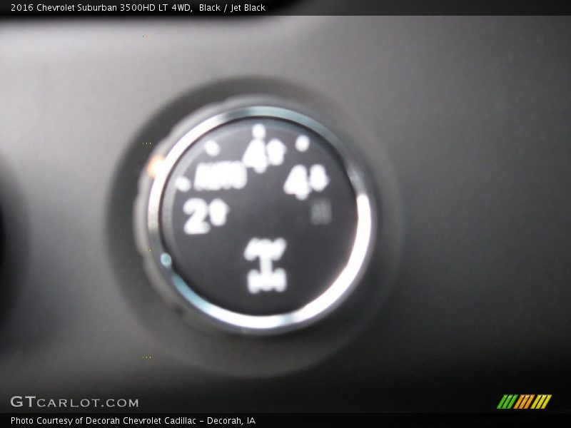 Black / Jet Black 2016 Chevrolet Suburban 3500HD LT 4WD