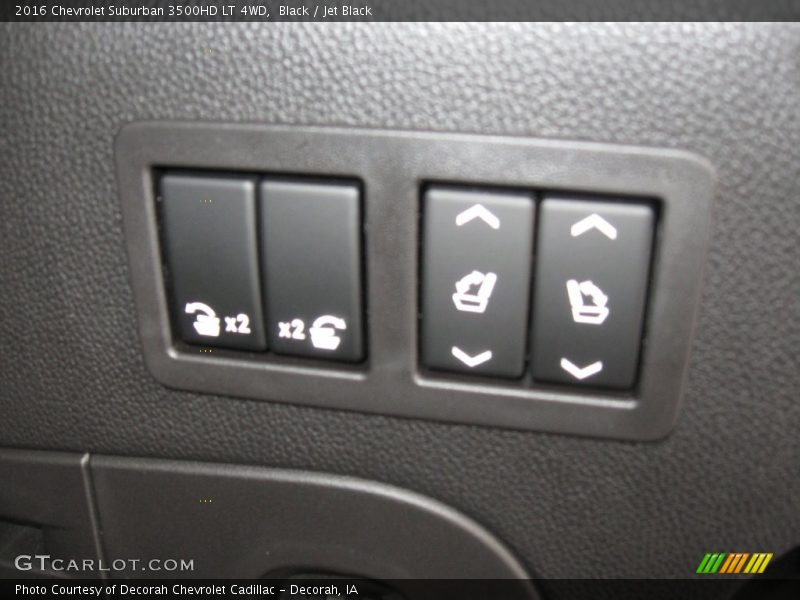 Black / Jet Black 2016 Chevrolet Suburban 3500HD LT 4WD