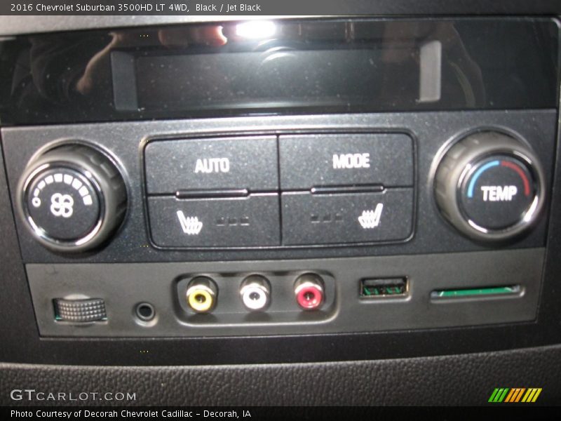 Black / Jet Black 2016 Chevrolet Suburban 3500HD LT 4WD