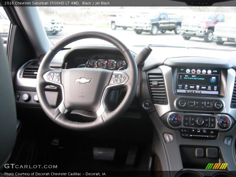 Black / Jet Black 2016 Chevrolet Suburban 3500HD LT 4WD