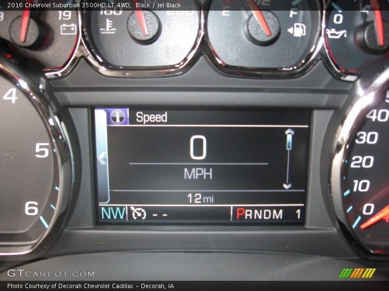 Black / Jet Black 2016 Chevrolet Suburban 3500HD LT 4WD