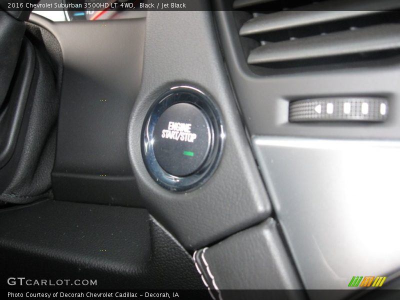 Black / Jet Black 2016 Chevrolet Suburban 3500HD LT 4WD