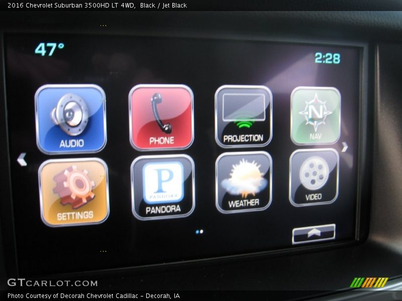 Black / Jet Black 2016 Chevrolet Suburban 3500HD LT 4WD